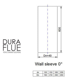 5" Insulated Twin Wall - Wall Sleeves
