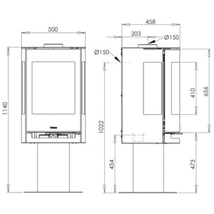 Aduro 9.3 Lux Dimensions