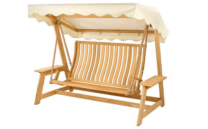 Alexander Rose - Roble Bengal Swing Seat with Ecru Canopy