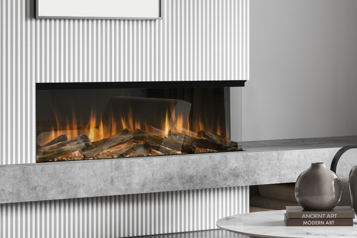 Woodford - Thea 1000 Slim Line - Electric Fire for Media Walls