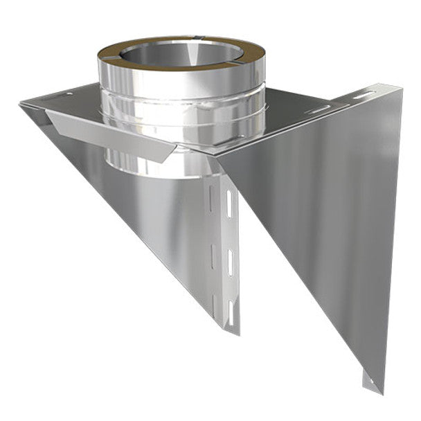 6” Insulated Twin Wall - Base Support Units - Stainless Steel