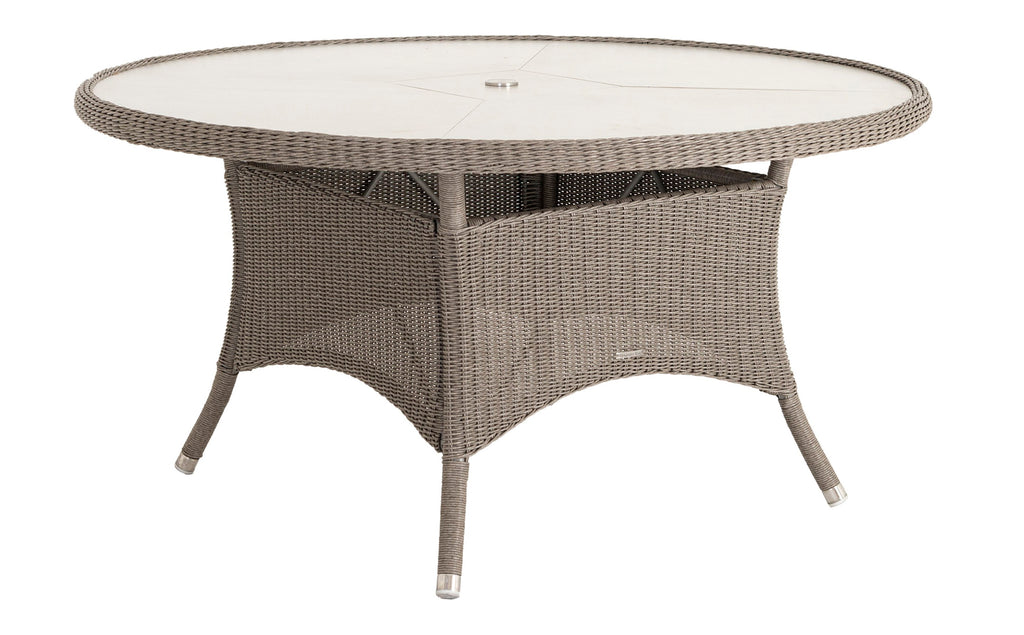 Alexander Rose - Hazelmere Grey Round 6 Seat Dining Table 1.5m