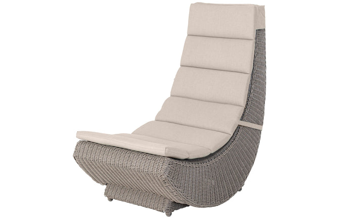 Alexander Rose - Hazelmere Grey Lazy Chair with Dusk Cushion