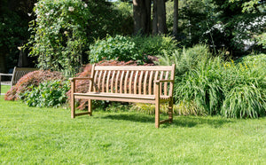 Alexander Rose - Albany Broadfield Dark Acacia 3 Seat Bench 5ft