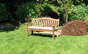 Alexander Rose - Albany Turnberry Dark Acacia 3 Seat Bench 5ft