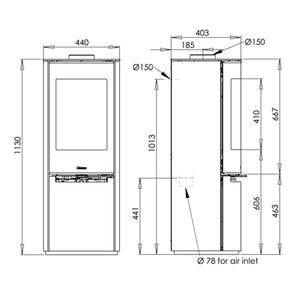 Aduro 22.1 Dimensions