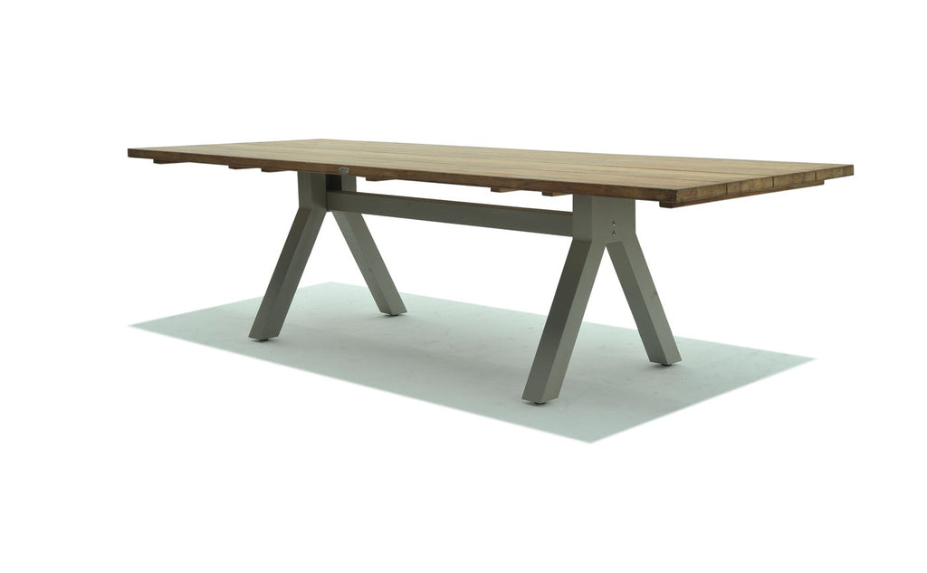 Skyline Design - Alaska Silver Walnut 8-Seat Rectangle Dining Table