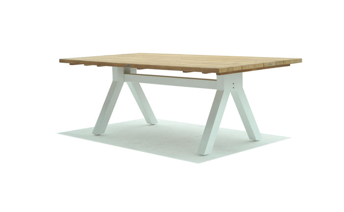 Skyline Design - Alaska White 6-Seat Rectangle Dining Table