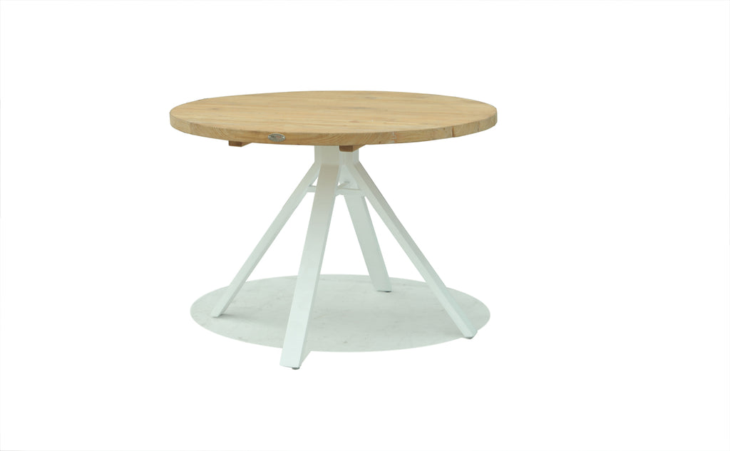 Skyline Design - Alaska White 4-Seat Round Dining Table