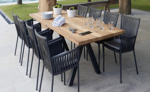 Skyline Design - Alaska Carbon 8-Seat Rectangle Dining Table