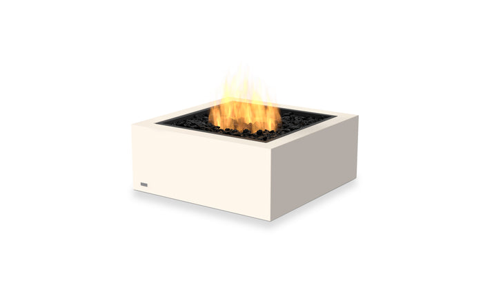 EcoSmart Fire Base 30 Gas Fire Pit Table Bone