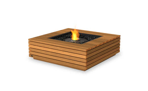 EcoSmart Fire Base 40 Fire Pit Table Teak