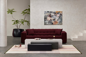 Blinde Design Bloc L1 Concrete Coffee Table Graphite