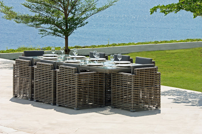 Skyline Design - Castries - 8 Seat Outdoor Dining Set