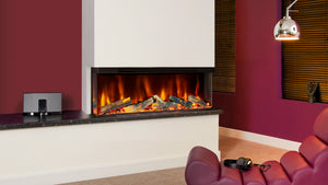 Celsi - Electriflame Fires - VR Commodus S-1000 Engine Only 3-Sided Electric Fire