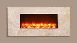 Celsi - Electriflame Fires -  XD 1300 Travertine Wall Mounted Electric Fire