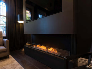 EcoSmart Flex Fireplace 68BY Bay Black