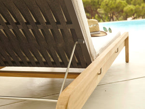 Skyline Design - Flexx - 2 Seat Sun Lounger Set with Caractere Parasol