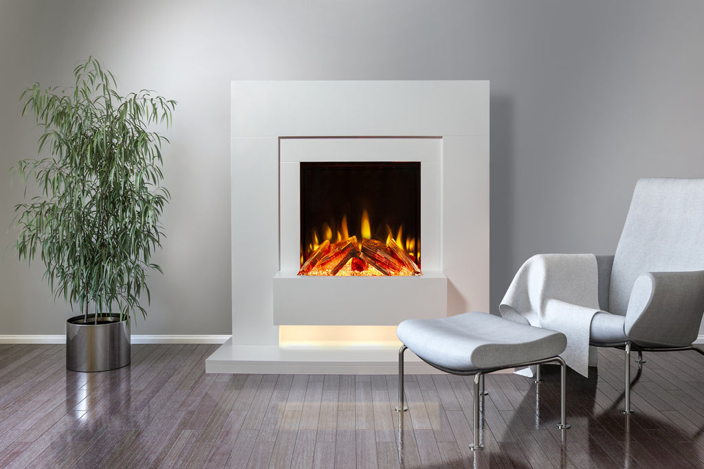 Celsi - Luminaire Suites - S-600 Illumia Smooth White Freestanding Suites