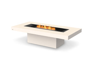 EcoSmart Fire Gin 90 (Chat) Fire Pit Table Bone