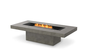 EcoSmart Fire Gin 90 (Chat) Fire Pit Table Natural