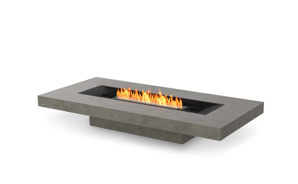 EcoSmart Fire Gin 90 (Low) Fire Pit Table Natural