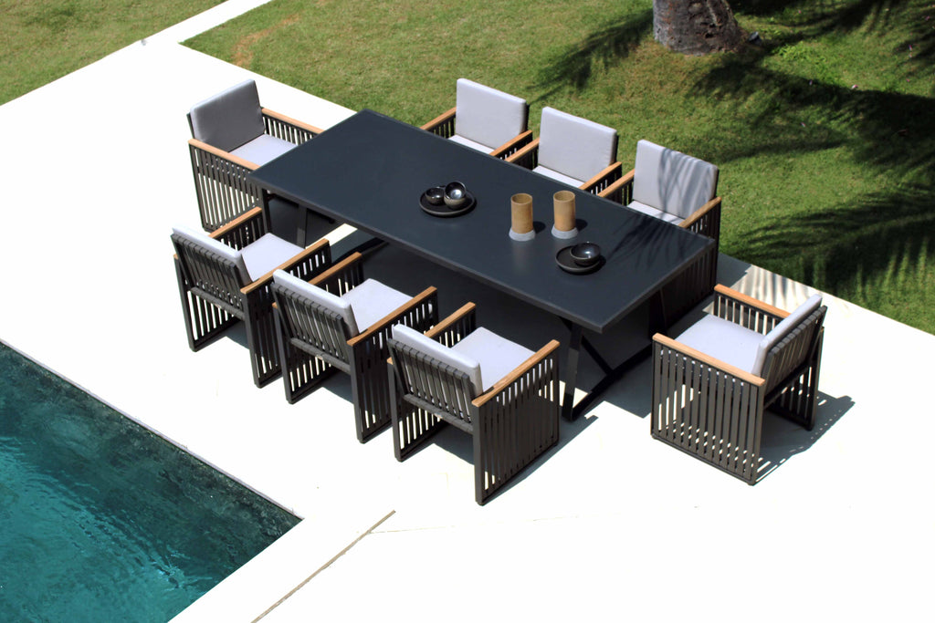 Skyline Design - Horizon - 8 Seat Outdoor Dining Set