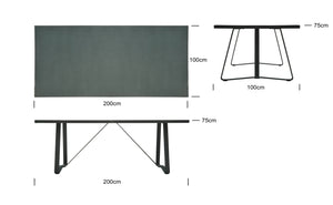 Skyline Design - Horizon 6-Seat Rectangle Dining Table