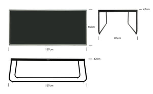 Skyline Design - Kona Rectangle Coffee Table