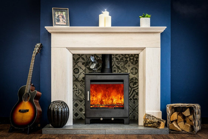 Woodford - Lowry 5XL Wide - 5kW Multi-Fuel Stove