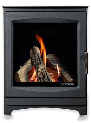 Portway - Luxima Gemma Contemporary - 3kW Balanced Flue Gas Stove cutout