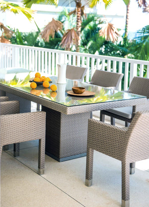 Skyline Design - Metz - 8 Seat Outdoor Dining Set with Pacific Table
