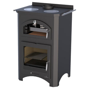 Bronpi - Monza - 14kW Wood Burning Oven Stove cutout without flame