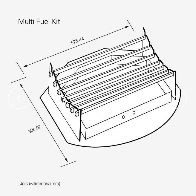 Panoramic FX1 multifuel kit