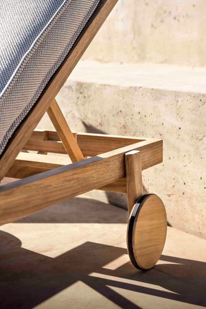 Skyline Design - Noa - 2 Seat Sun Lounger Set with Side Table