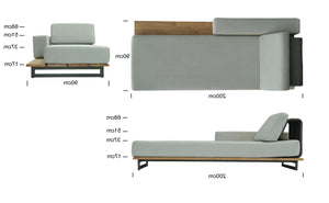 Skyline Design - Ona Right Chaise Lounger