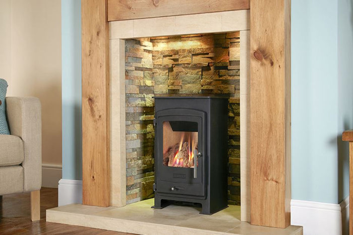 Portway -  P1 Balanced Flue - 3.4 kW Gas Stove (Inc. Horizontal Flue Kit)