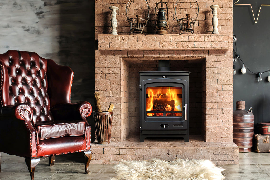 Portway - P2 Contemporary - 8kW Multifuel Stove