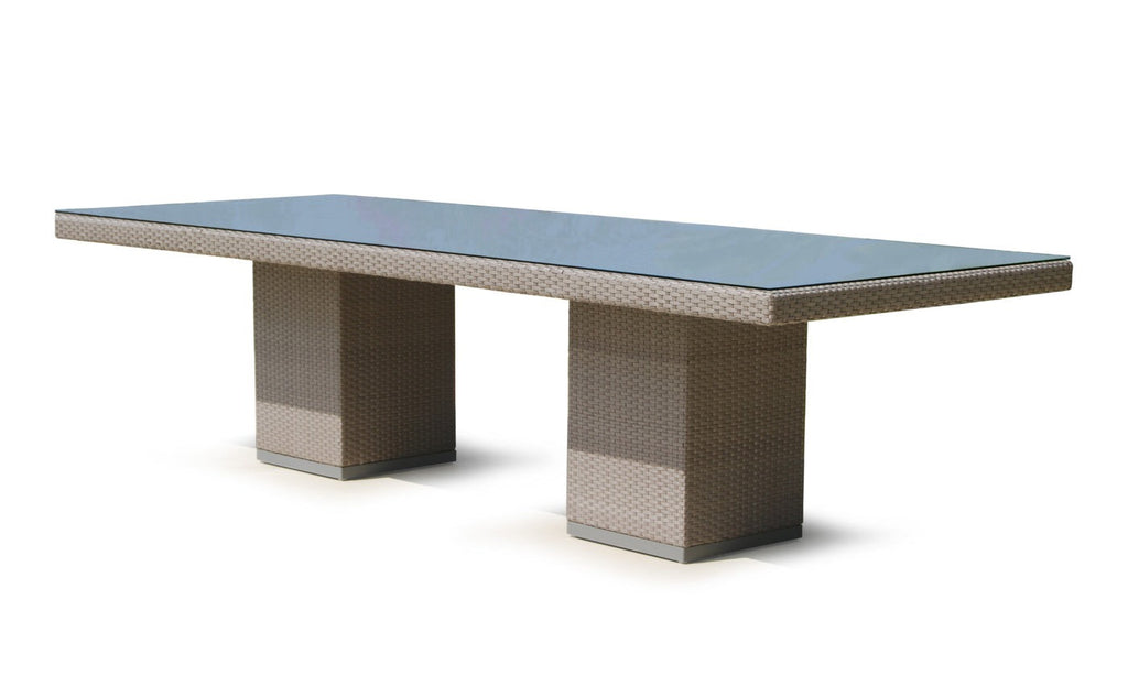 Skyline Design - Pacific Silver Walnut Rectangle 8-Seat Dining Table