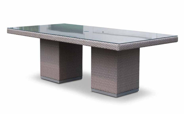 Skyline Design - Pacific Silver Walnut Rectangle 6-Seat Dining Table