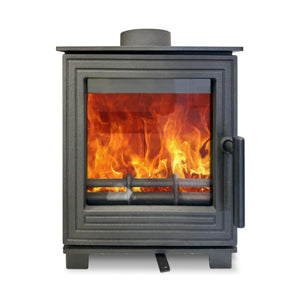 Woodford - Pankhurst Small 4.1kW Eco Design Wood Burning Stove cutout