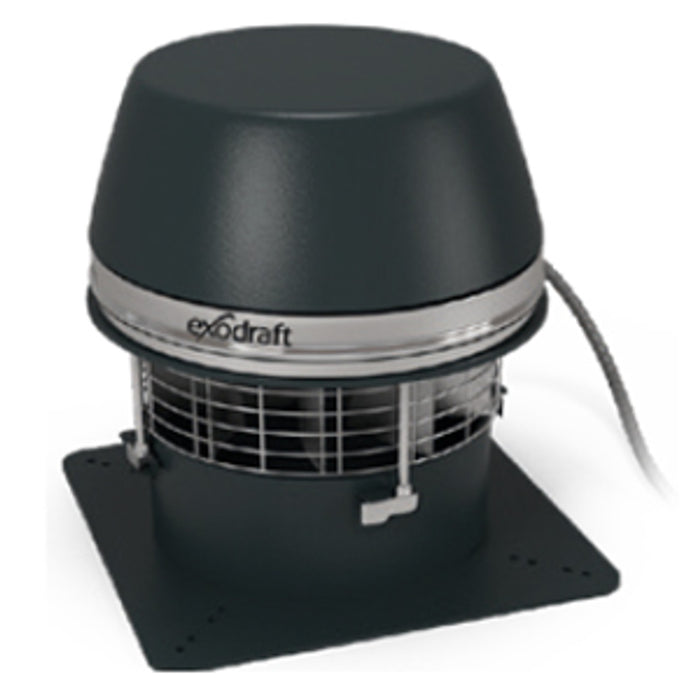 Exodraft Chimney Fans - Horizontal Discharge Chimney Fan for High Flue Gas Temperatures