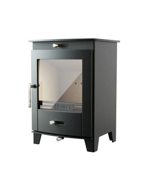 Henley Redwood Eco Stove shown empty cutout on white background