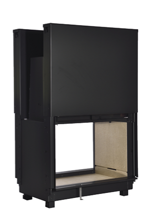 Fondis  - Stella 3 DFH700 - 13.5kW Double Sided Inset Wood Stove