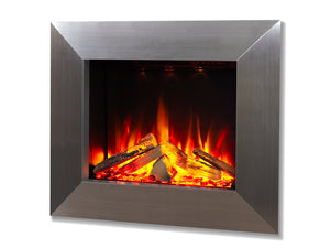 Celsi - Ultiflame Fires -  VR Impulse 22" Silver Wall Inset Electric Fire