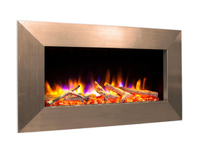 Celsi - Ultiflame Fires -  VR Instinct 33" Champagne Wall Inset Electric Fire