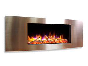 Celsi - Ultiflame Fires -  VR Vichy 33" Champagne Wall Inset Electric Fire