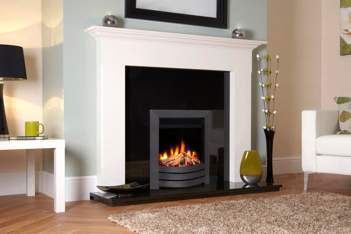 Celsi - Ultiflame Fires - VR Camber Black Hearth Mounted Electric Fire