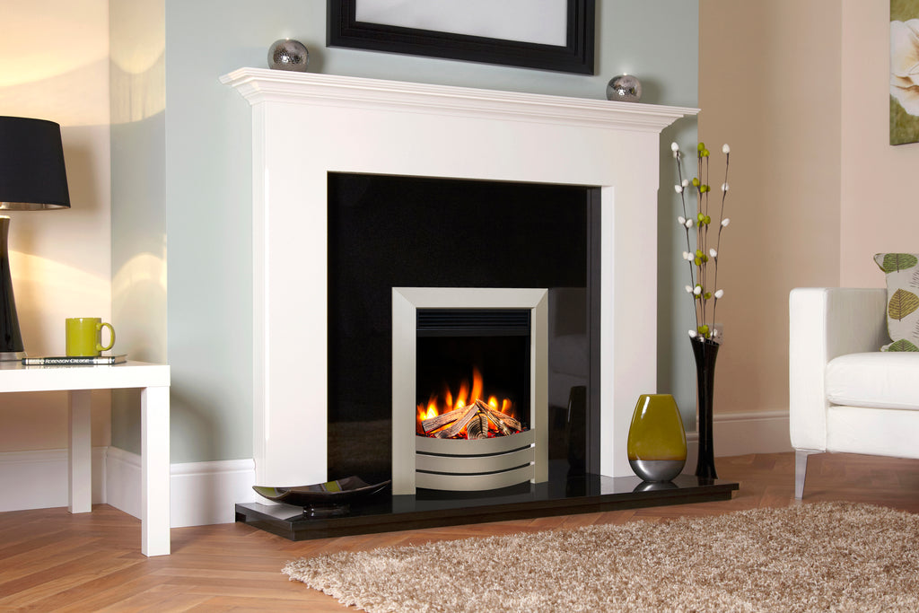Celsi - Ultiflame Fires - VR Camber Champagne Hearth Mounted Electric Fire
