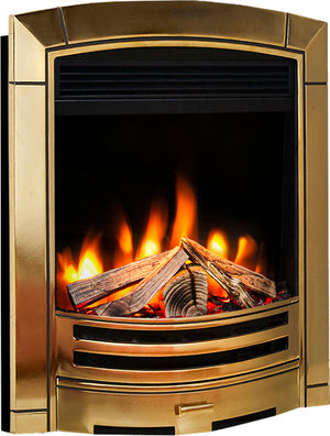 Celsi - Ultiflame Fires - VR Decadence Gold Hearth Mounted Electric Fire